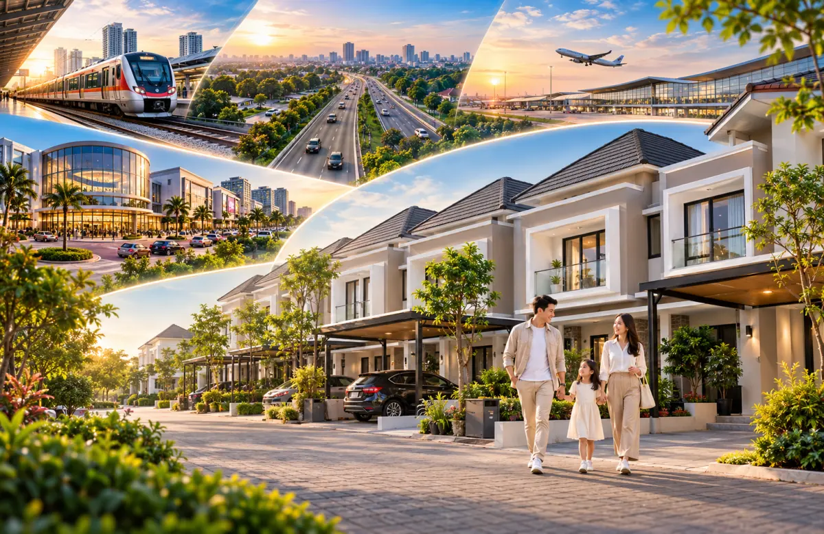 MENGHUBUNGKAN AKSES DAN KETENANGAN: KEUNGGULAN LOKASI OASIS GALATIC LAND