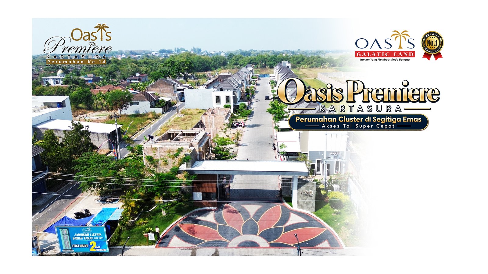 Review Jujur Oasis Premiere Kartasura: Perumahan Cluster Mewah di Segitiga Emas Akses Tol Super Cepat