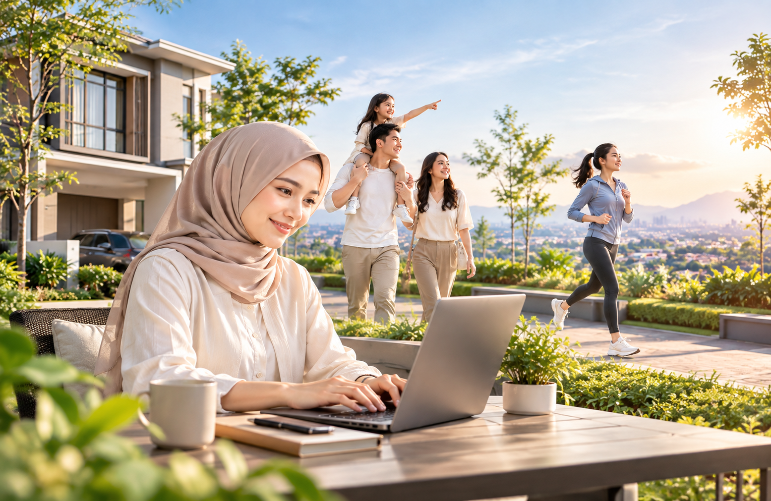RUANG UNTUK TUMBUH DAN BERKARYA: MENDUKUNG GAYA HIDUP DINAMIS DI OASIS GALATIC LAND