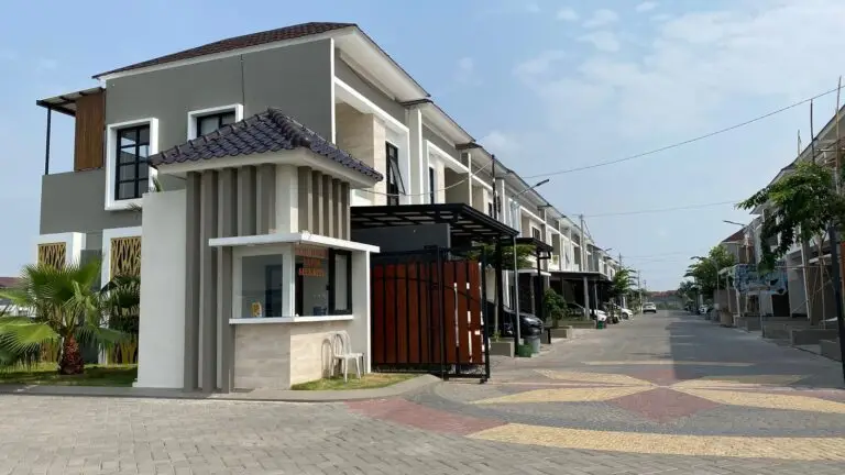 Keuntungan Tinggal di Perumahan Cluster