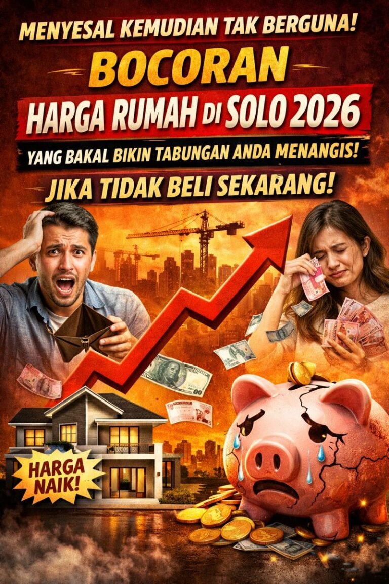 Menyesal Kemudian Tak Berguna! Bocoran Harga Rumah di Solo 2026 yang Bakal Bikin Tabungan Anda Menangis Jika Tidak Beli Sekarang!