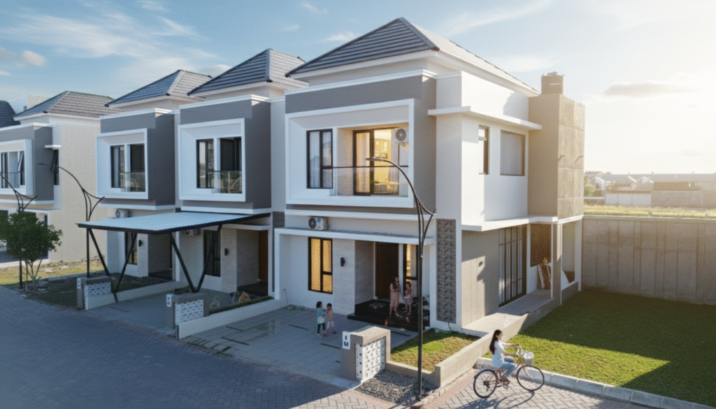 Rumah dijual di Solo Perumahan di Solo Rumah mewah di Solo Perumahan di Kartasura Rumah dijual di Mangesti Raya Rumah dekat Solo Baru Perumahan Oasis Galatic Land